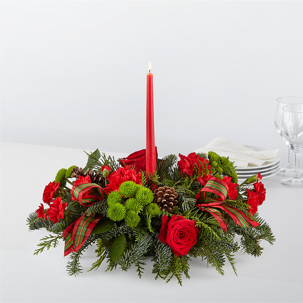 By the Candlelight Centerpiece – SKIPS FLORIST & GIFTS, Toms River NJ
