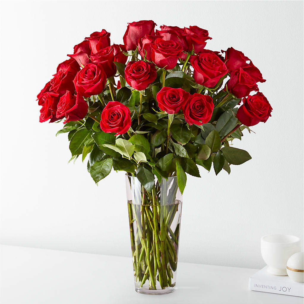 Long Stem Red Rose Bouquet – SKIPS FLORIST & GIFTS, Toms River NJ