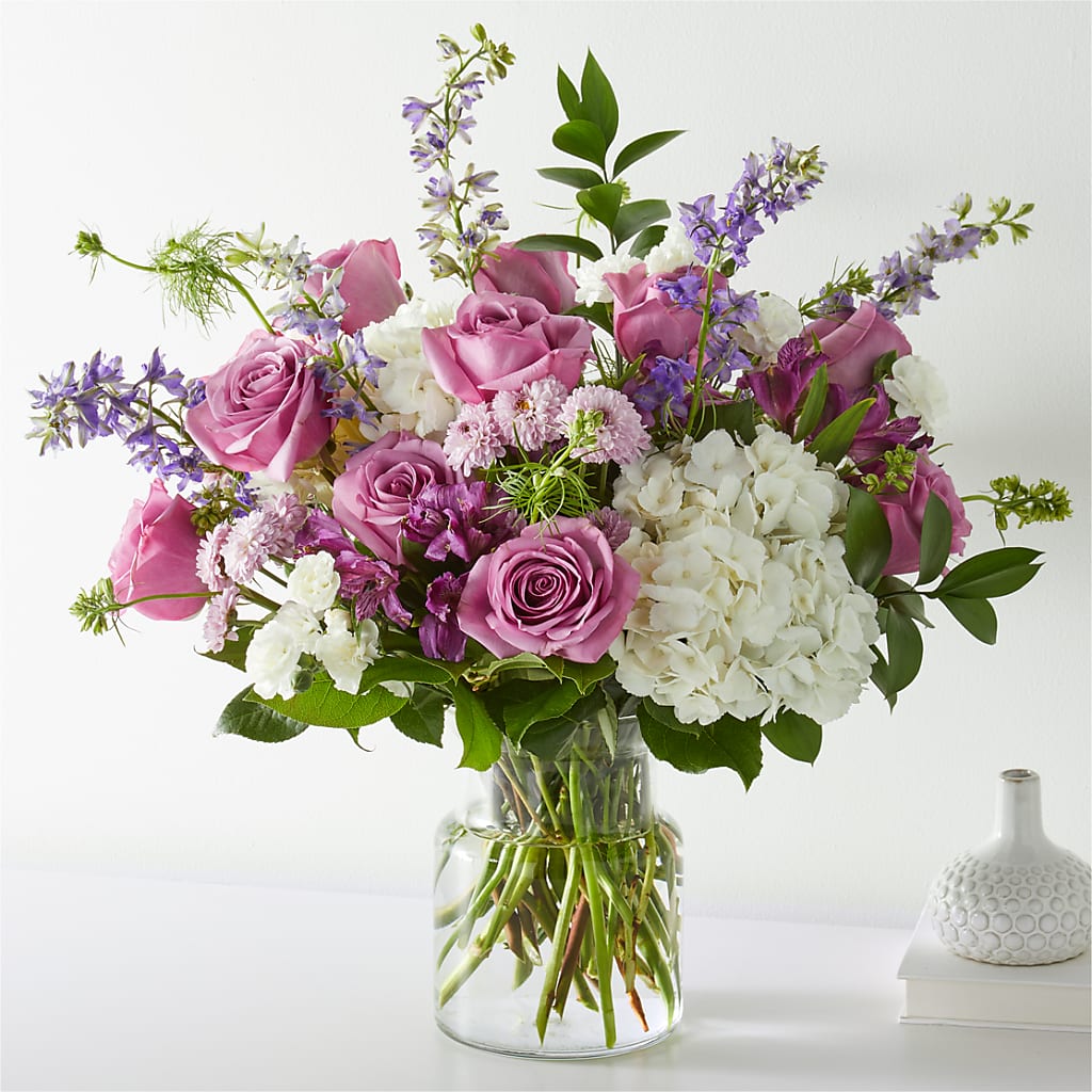 Violet Caress Bouquet – SKIPS FLORIST & GIFTS, Toms River NJ