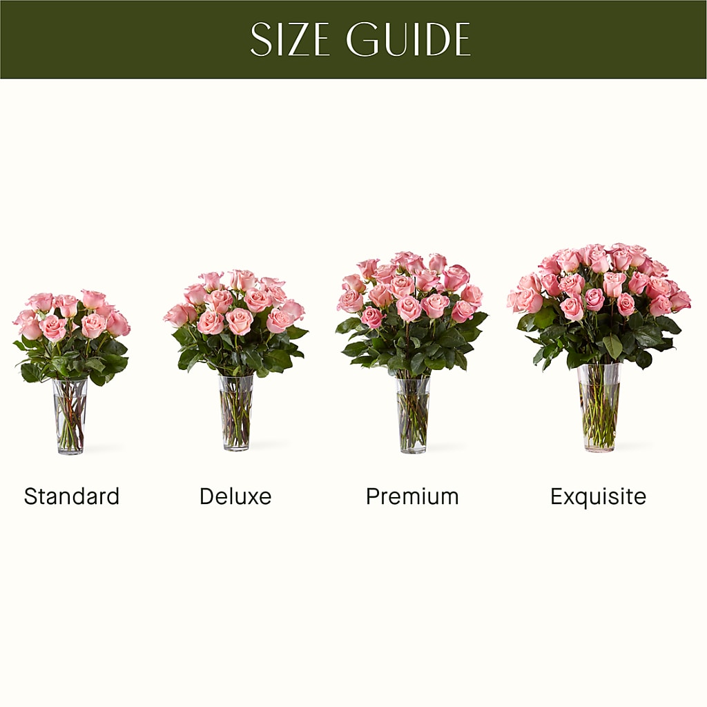 Long Stem Pink Rose Bouquet – SKIPS FLORIST & GIFTS, Toms River NJ