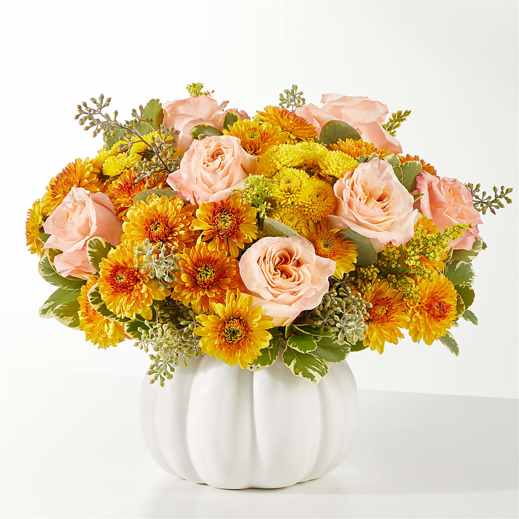 Peachy Pumpkin – SKIPS FLORIST & GIFTS, Toms River NJ