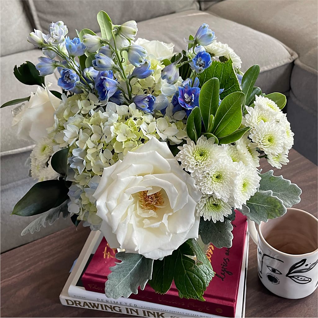 Clear Skies Bouquet – SKIPS FLORIST & GIFTS, Toms River NJ