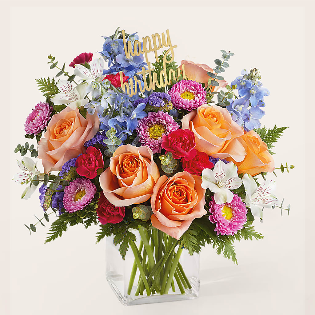 Birthday Bash Bouquet – SKIPS FLORIST & GIFTS, Toms River NJ