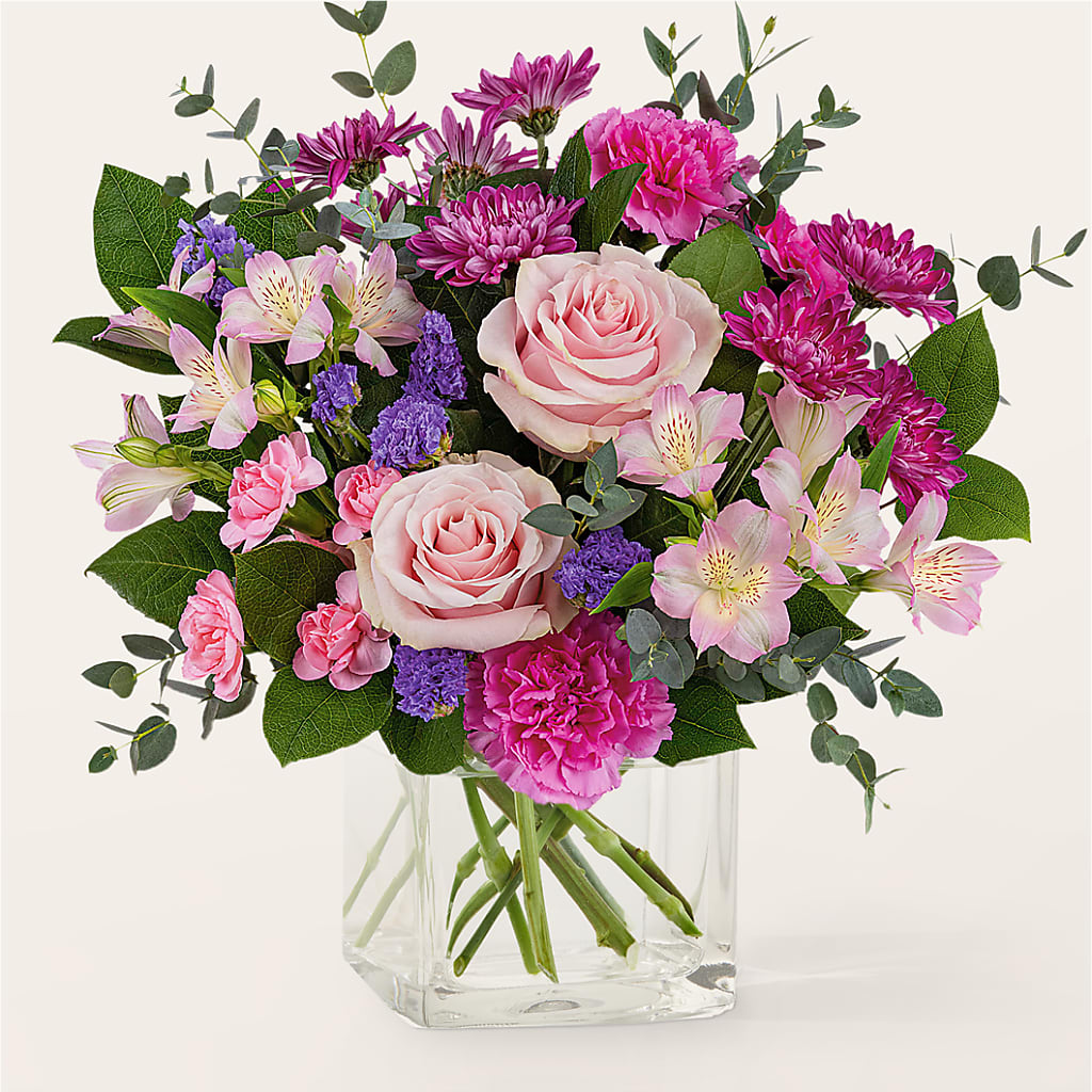 Rosy Radiance Bouquet – SKIPS FLORIST & GIFTS, Toms River NJ