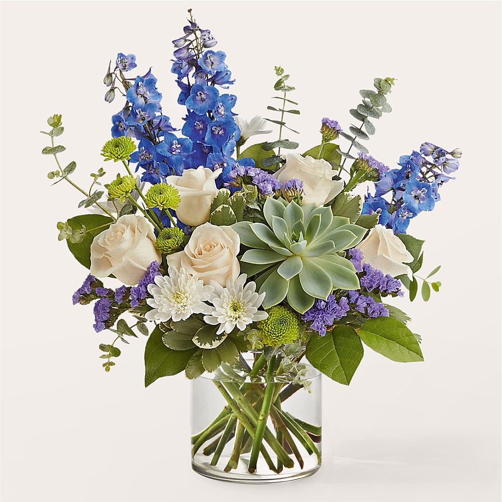 Cerulean Waves Bouquet – SKIPS FLORIST & GIFTS, Toms River NJ