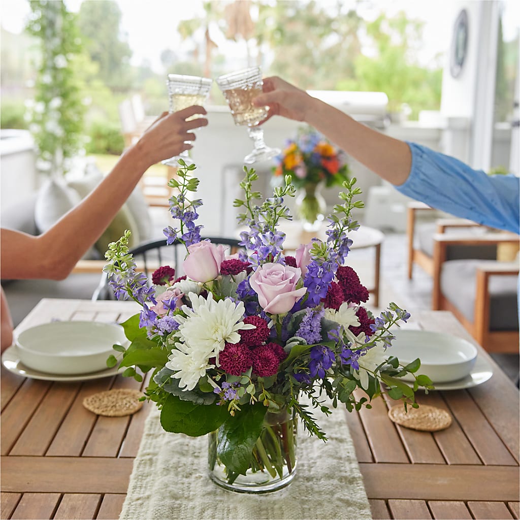 Violet Frost Bouquet – SKIPS FLORIST & GIFTS, Toms River NJ