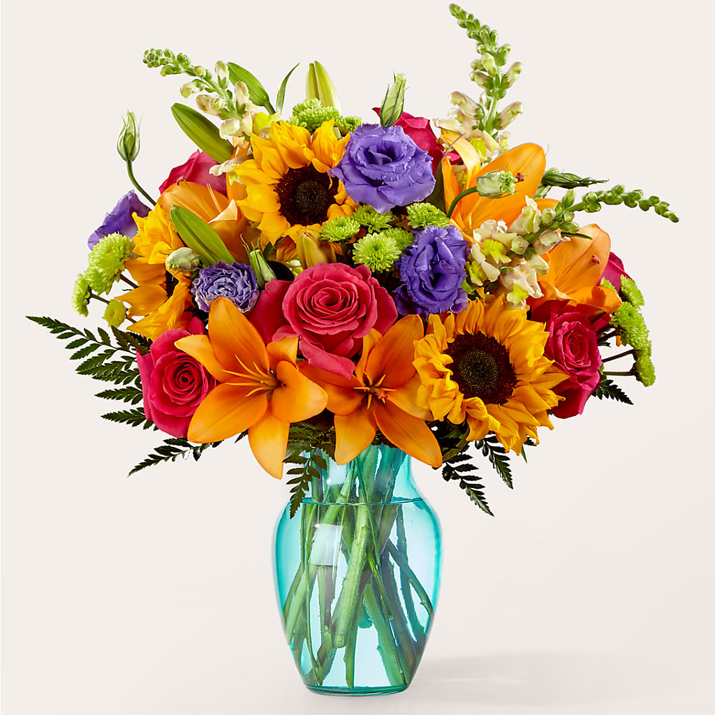 Double Rainbow Bouquet – SKIPS FLORIST & GIFTS, Toms River NJ