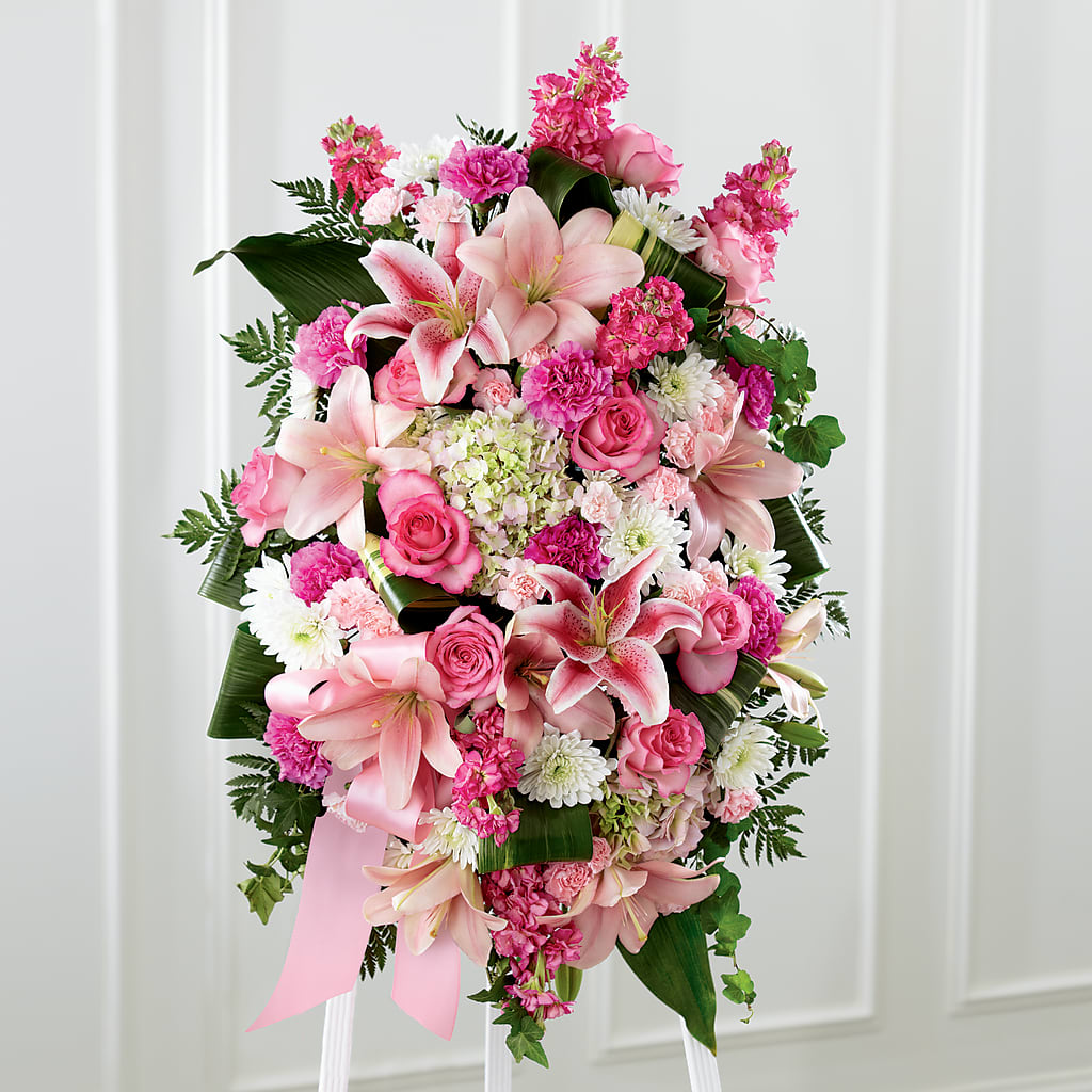 Comforting Standing Spray – SKIPS FLORIST & GIFTS, Toms River NJ