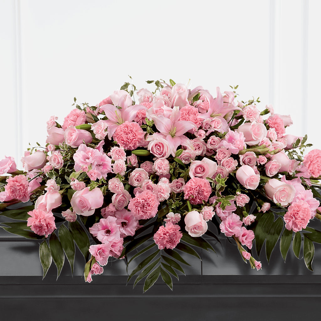 Garden of Comfort Casket Spray (Standard) – SKIPS FLORIST & GIFTS, Toms River NJ
