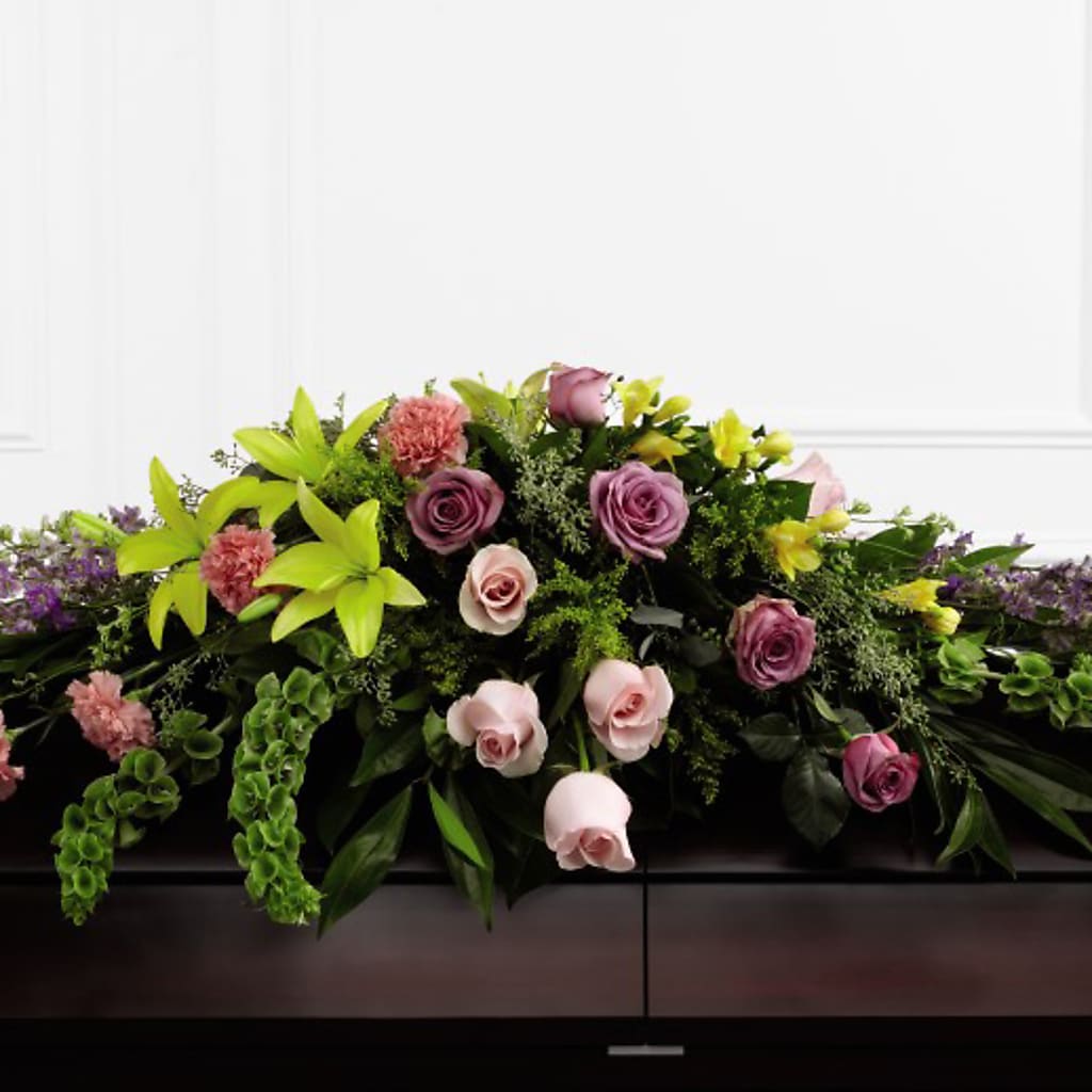 Forever Beloved Casket Spray – SKIPS FLORIST & GIFTS, Toms River NJ