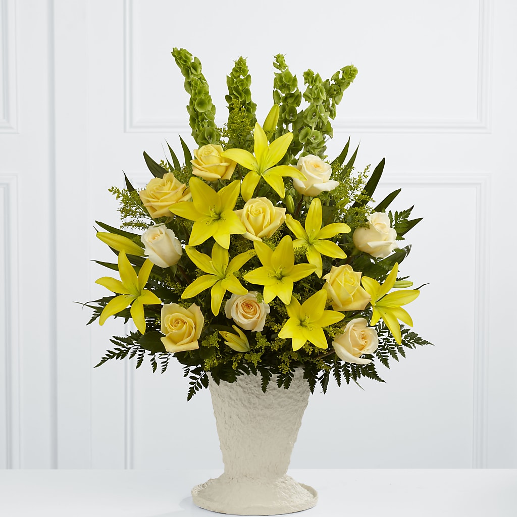 Golden Memories Arrangement – SKIPS FLORIST & GIFTS, Toms River NJ