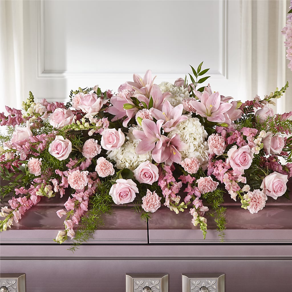 Life & Remembrance Casket Spray – SKIPS FLORIST & GIFTS, Toms River NJ
