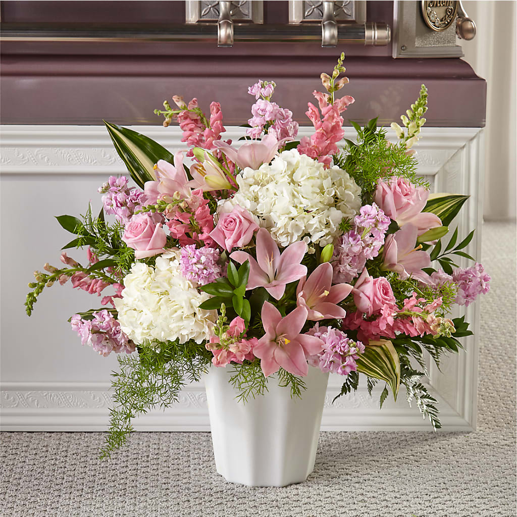 Simply Serene Floor Basket – SKIPS FLORIST & GIFTS, Toms River NJ