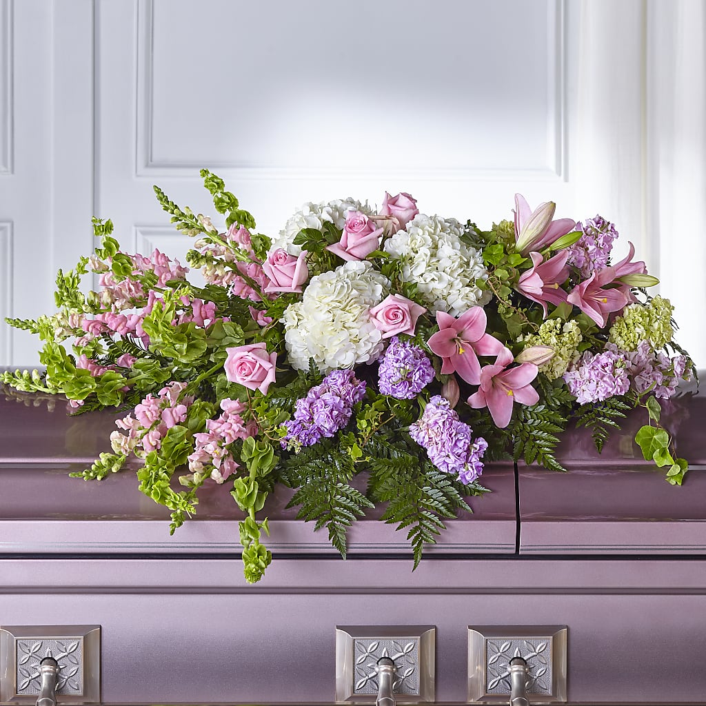 Life's Gratitude Casket Spray – SKIPS FLORIST & GIFTS, Toms River NJ