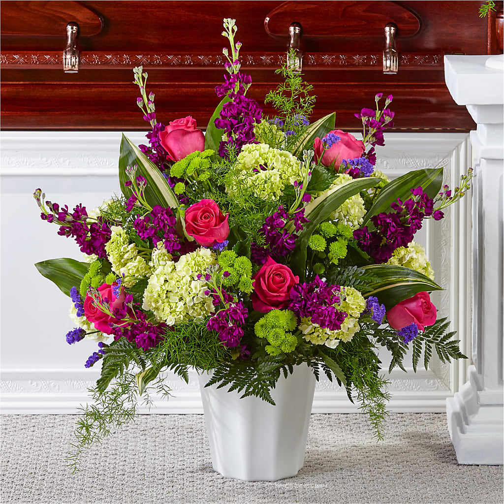 Beautiful Horizons Floor Basket – SKIPS FLORIST & GIFTS, Toms River NJ