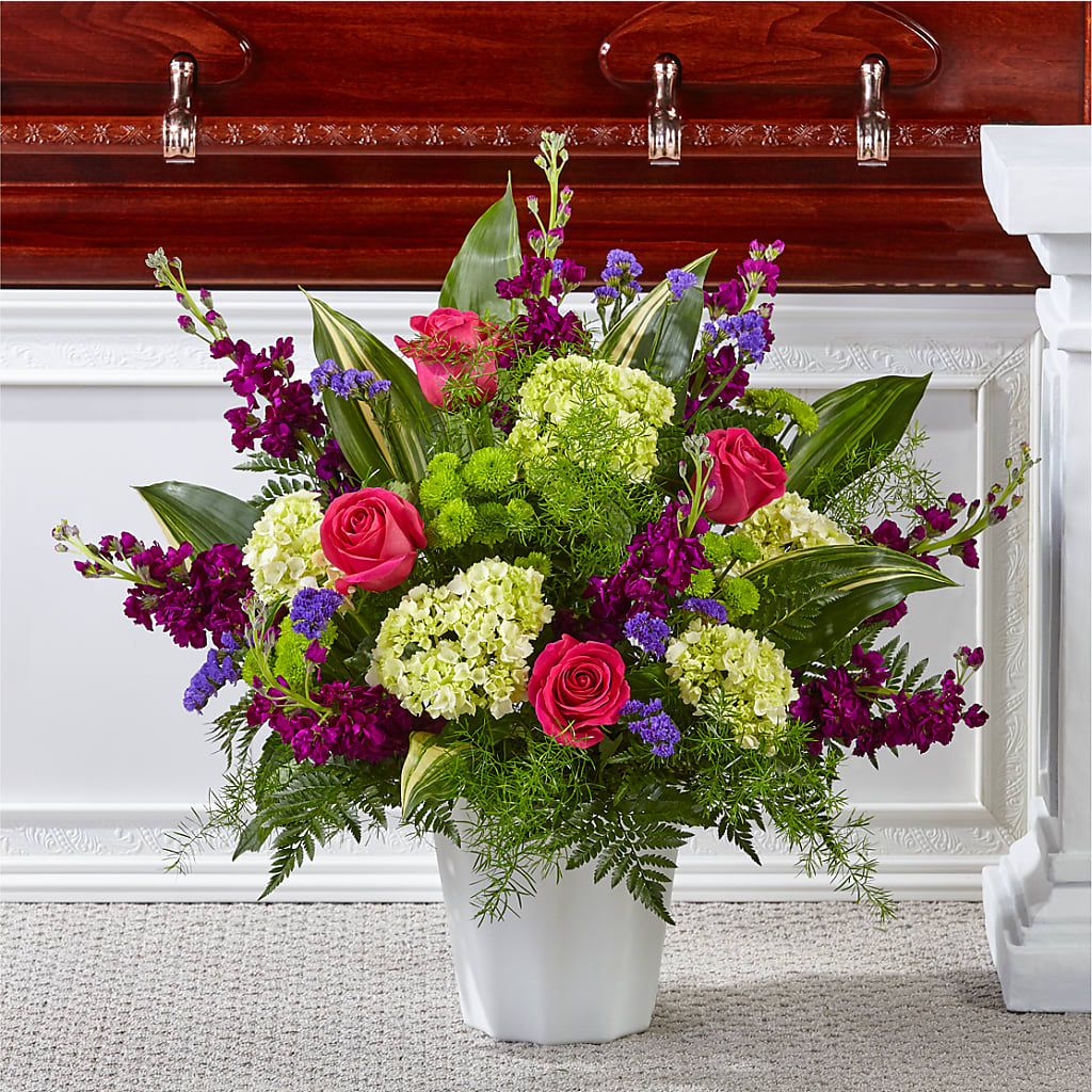 Beautiful Horizons Floor Basket – SKIPS FLORIST & GIFTS, Toms River NJ