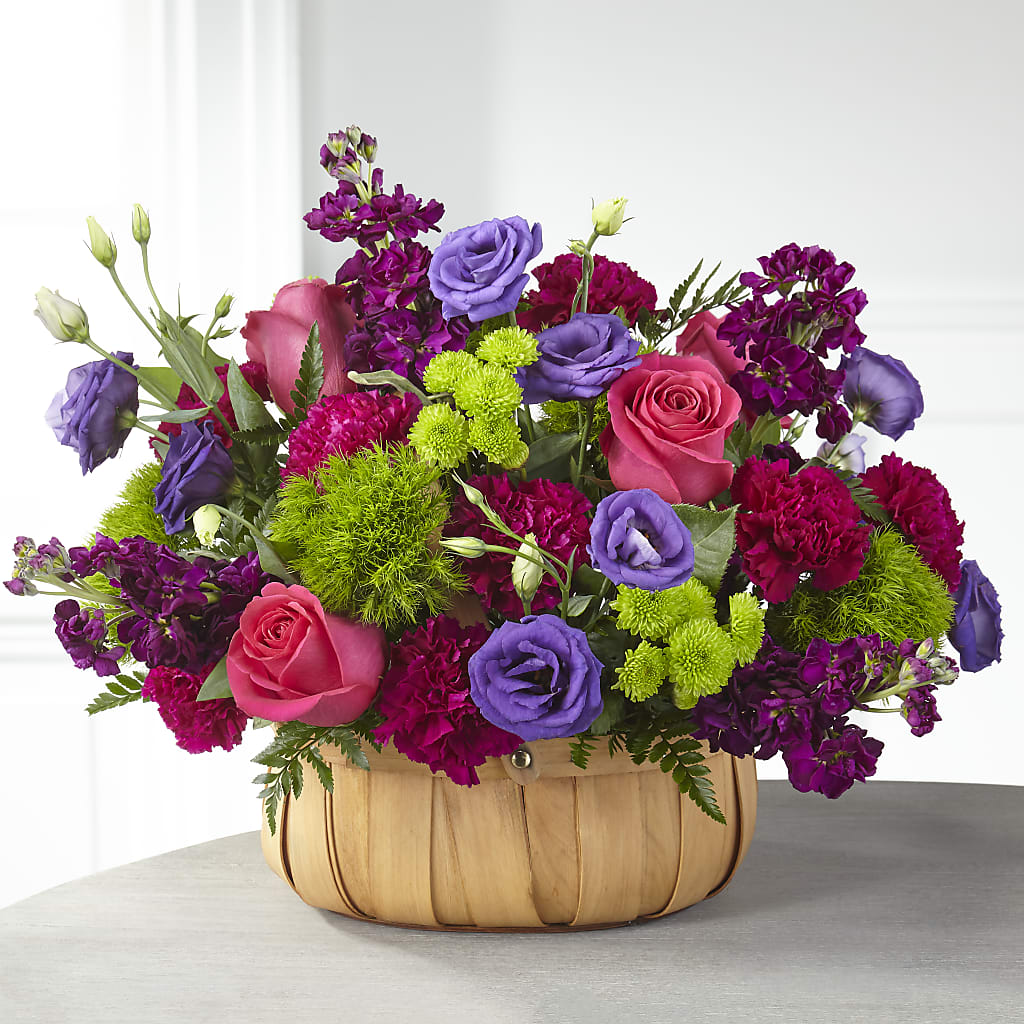 Serene Sanctuary Basket – SKIPS FLORIST & GIFTS, Toms River NJ