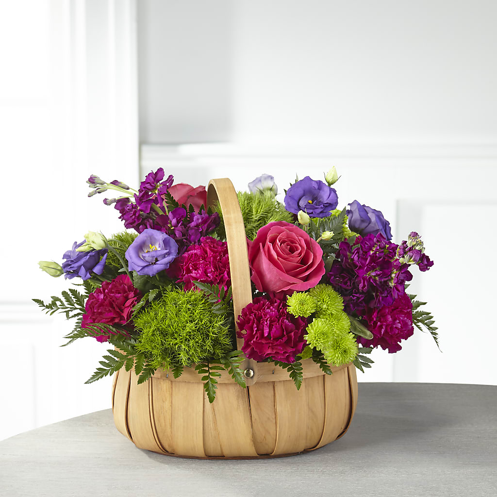 Serene Sanctuary Basket – SKIPS FLORIST & GIFTS, Toms River NJ