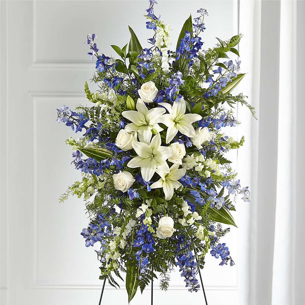 Faithful Friend Standing Spray – SKIPS FLORIST & GIFTS, Toms River NJ