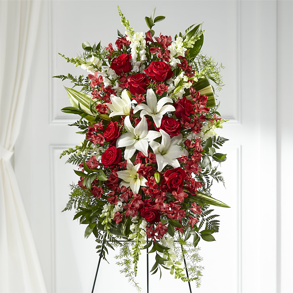Everlasting Memory Standing Spray – SKIPS FLORIST & GIFTS, Toms River NJ
