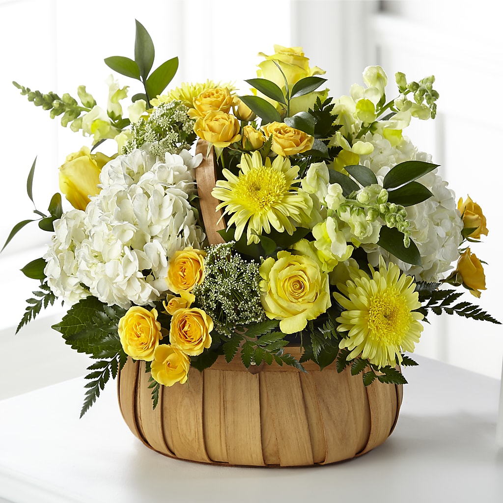 Rustic Remembrance Basket – SKIPS FLORIST & GIFTS, Toms River NJ