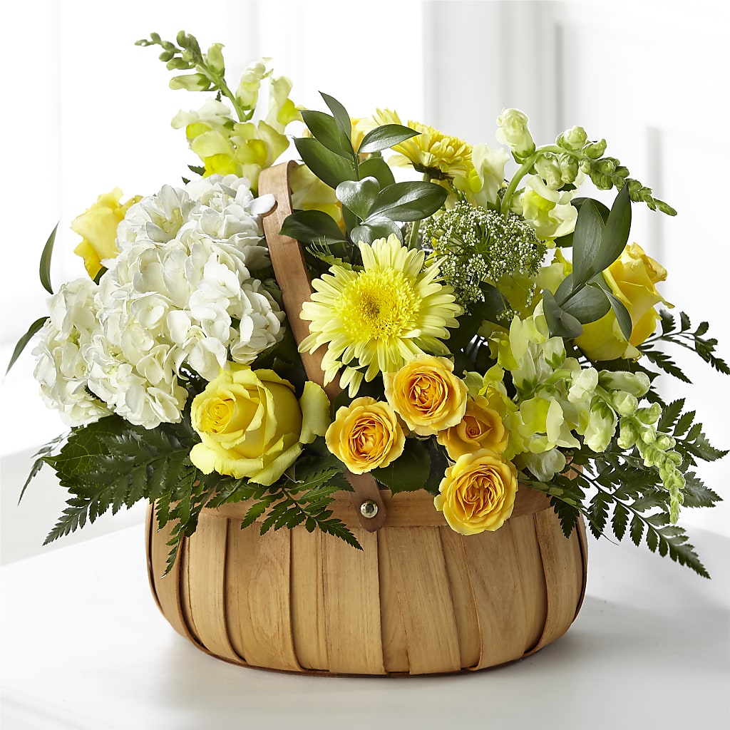 Rustic Remembrance Basket – SKIPS FLORIST & GIFTS, Toms River NJ