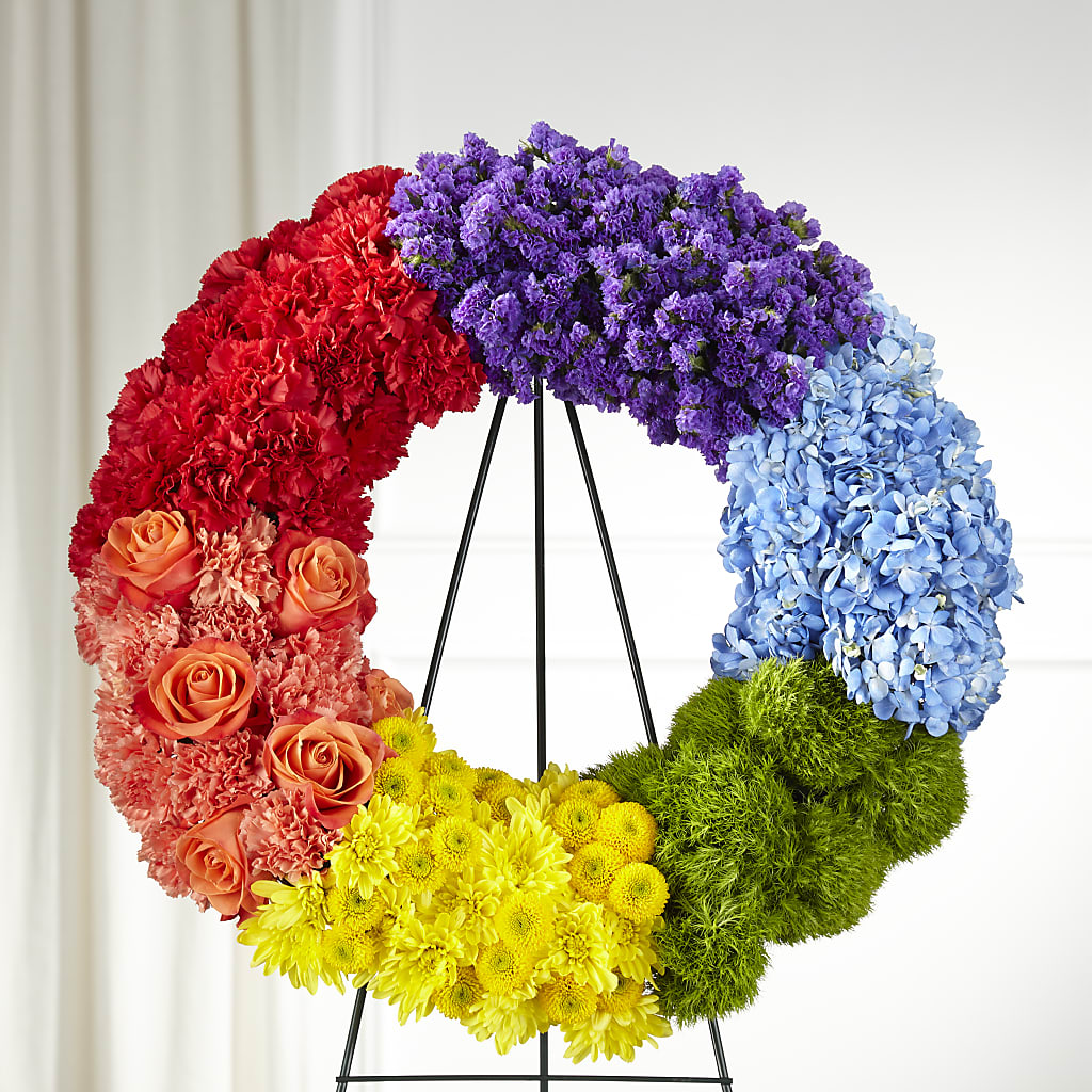 Circle of Love Wreath – SKIPS FLORIST & GIFTS, Toms River NJ