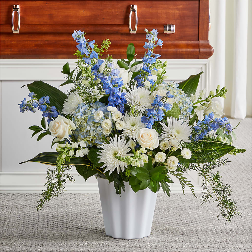 Everlasting Memories Floor Basket – SKIPS FLORIST & GIFTS, Toms River NJ