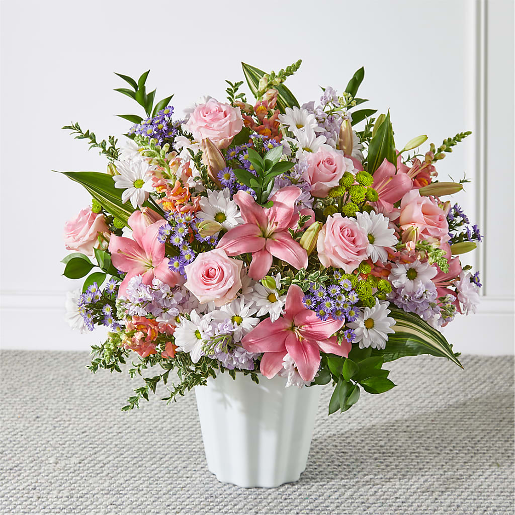 Abundant Compassion Floor Basket – SKIPS FLORIST & GIFTS, Toms River NJ