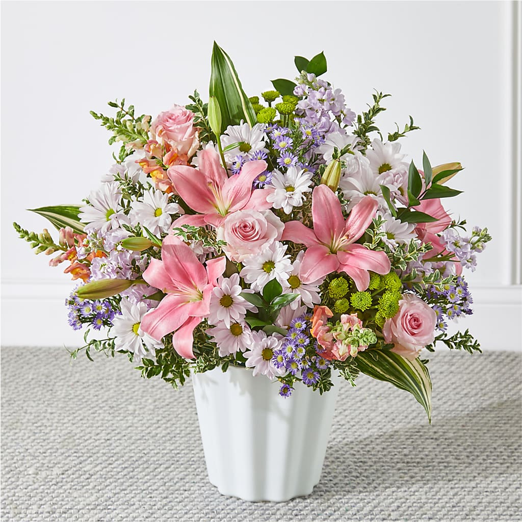 Abundant Compassion Floor Basket – SKIPS FLORIST & GIFTS, Toms River NJ
