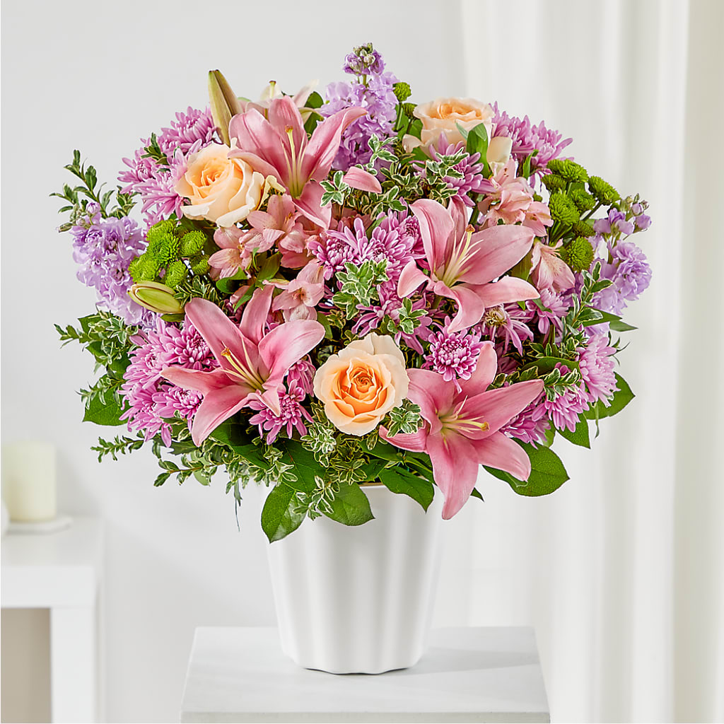 Supportive Embrace Tabletop Basket – SKIPS FLORIST & GIFTS, Toms River NJ