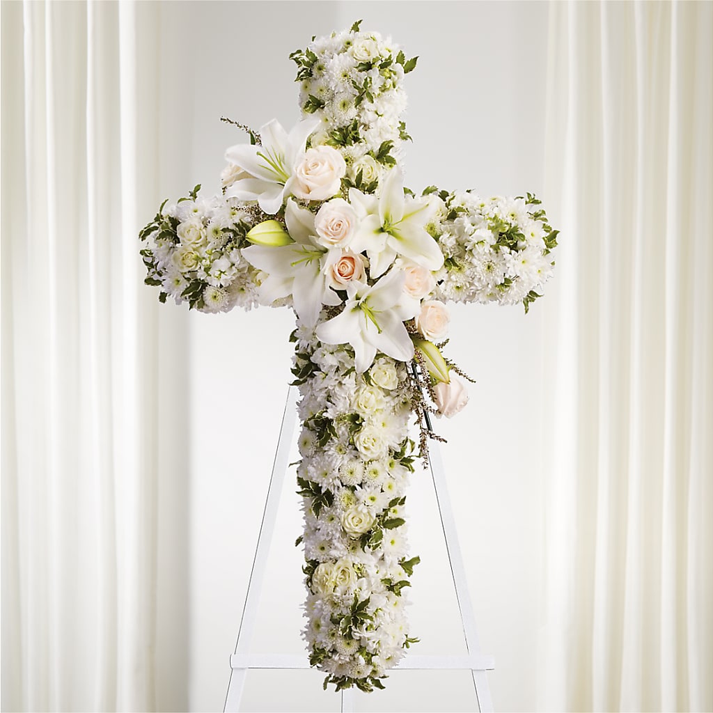 Spiritual Guidance Standing Spray – SKIPS FLORIST & GIFTS, Toms River NJ