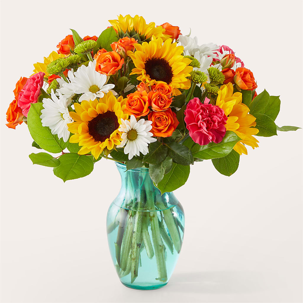 Sun-drenched Blooms Bouquet – SKIPS FLORIST & GIFTS, Toms River NJ