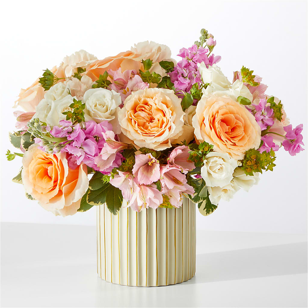 Paradise Bouquet with Ivory Vase – SKIPS FLORIST & GIFTS, Toms River NJ