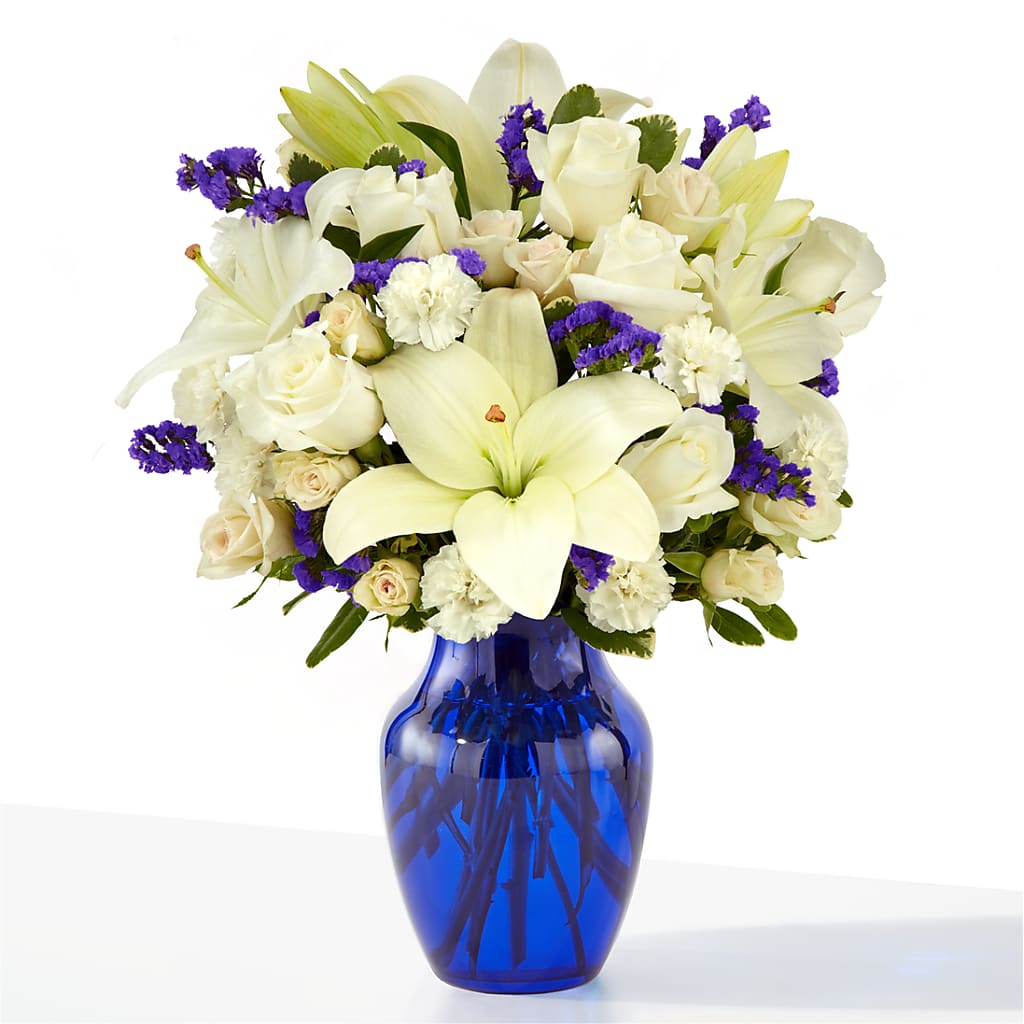 Sapphire Rush Bouquet – SKIPS FLORIST & GIFTS, Toms River NJ