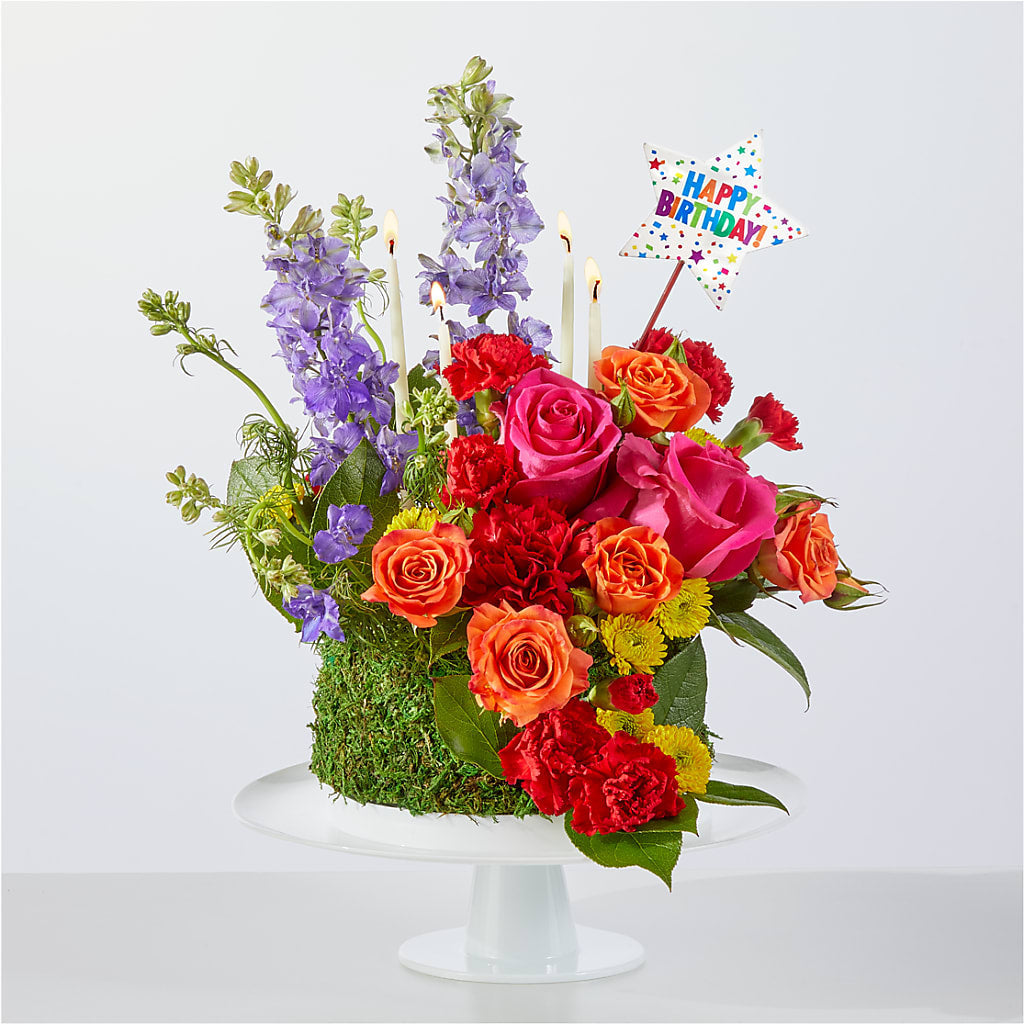 Best Year Yet Floral Cake – SKIPS FLORIST & GIFTS, Toms River NJ