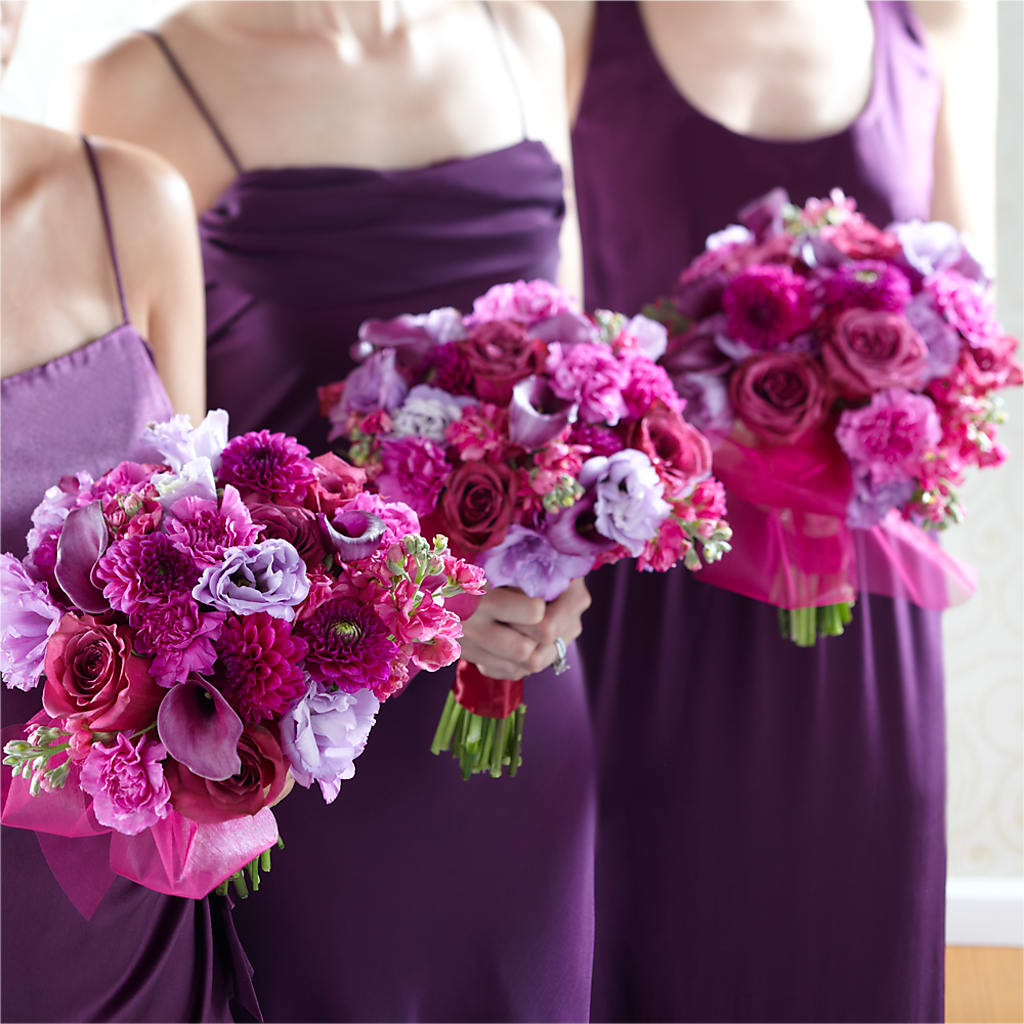 Bridesmaid's Garden Bouquet – SKIPS FLORIST & GIFTS, Toms River NJ