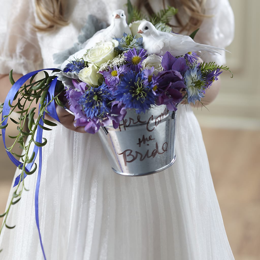 Enchantment Flower Girl Arrangement – SKIPS FLORIST & GIFTS, Toms River NJ
