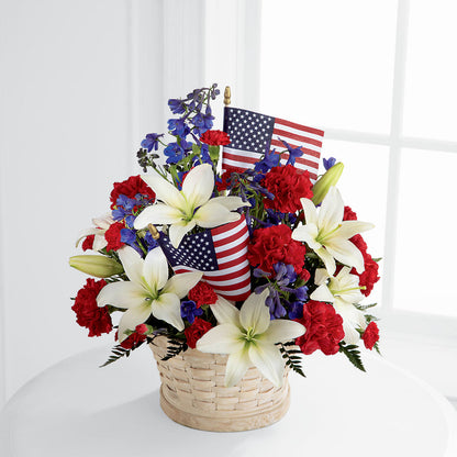 American Glory Bouquet – SKIPS FLORIST & GIFTS, Toms River NJ