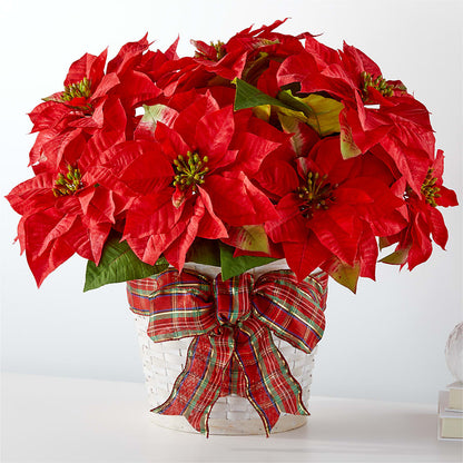 Happiest Holidays Poinsettia – SKIPS FLORIST & GIFTS, Toms River NJ