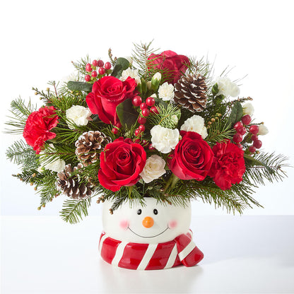 Jolly Snowman Bouquet – SKIPS FLORIST & GIFTS, Toms River NJ