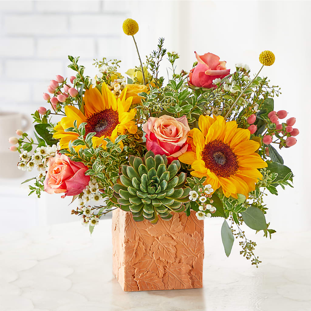 Sunflower Season Bouquet – SKIPS FLORIST & GIFTS, Toms River NJ