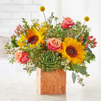 Sunflower Season Bouquet – SKIPS FLORIST & GIFTS, Toms River NJ