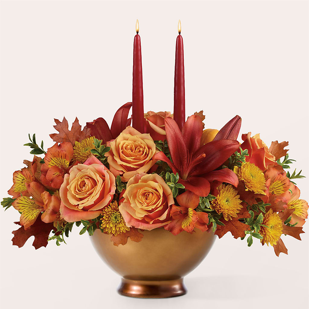 Harvest Table Centerpiece – SKIPS FLORIST & GIFTS, Toms River NJ