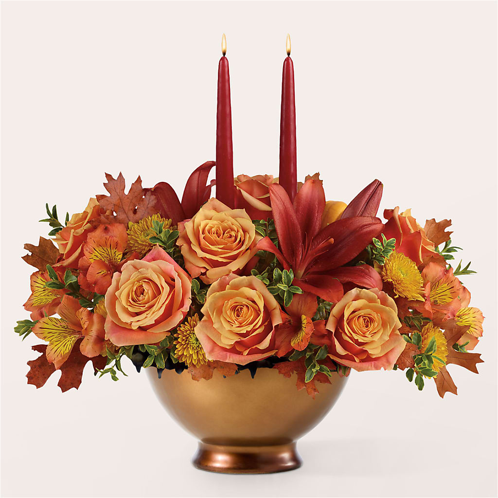 Harvest Table Centerpiece – SKIPS FLORIST & GIFTS, Toms River NJ
