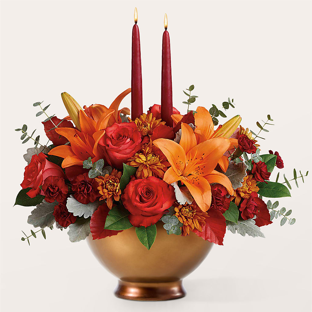 Fruits of Fall Centerpiece – SKIPS FLORIST & GIFTS, Toms River NJ