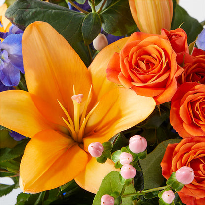 Radiant Citrus Bouquet – SKIPS FLORIST & GIFTS, Toms River NJ