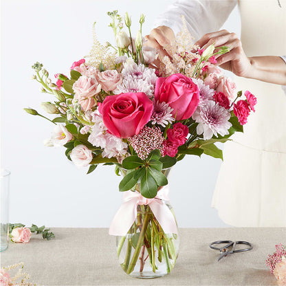 Pink Ribbon - A Florist Original – SKIPS FLORIST & GIFTS, Toms River NJ