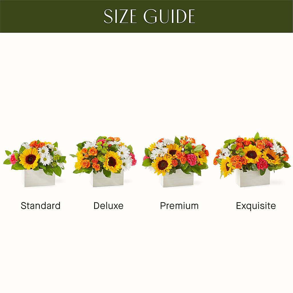 Sun-drenched Blooms Box Bouquet – SKIPS FLORIST & GIFTS, Toms River NJ