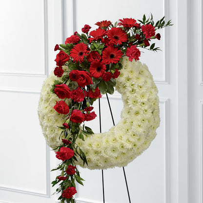 Graceful Tribute Wreath – SKIPS FLORIST & GIFTS, Toms River NJ